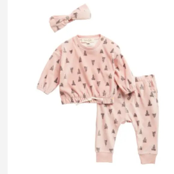 NWT JESSICA SIMPSON Kids' Drop Shoulder Top & Pants Set - Picture 1 of 2